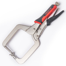 Metal portable table tool carpenter vise grip locking clip plier C type wood woodwork woodworking welding wood clamp face clamp